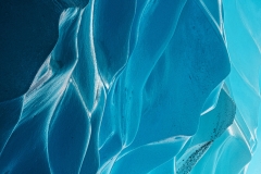 blue ice cave Alaska