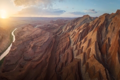 Utah Drone Badlands Tour Navajo Rug